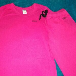 💥💥PINK Victoria's Secret Vibrant Pink Lounge Set💥💥